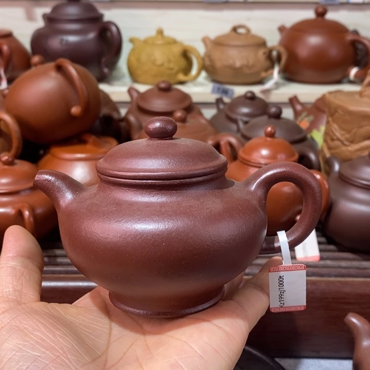 茶壶紫砂微瑕处理一把