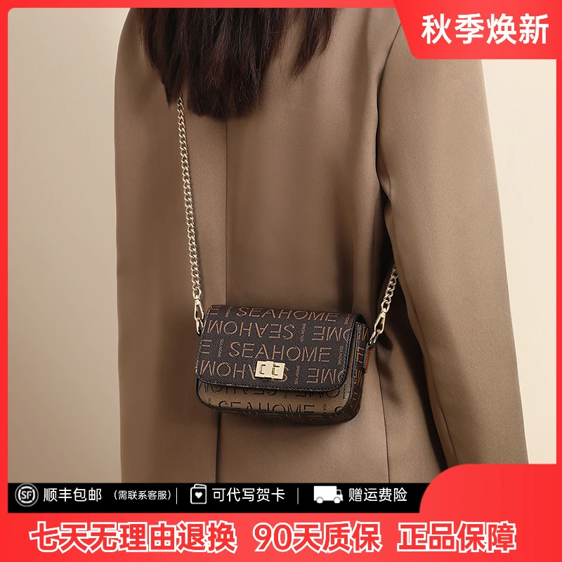 包包女款爆款2025新款链条包斜挎包女高级感百搭迷你百搭包包通勤