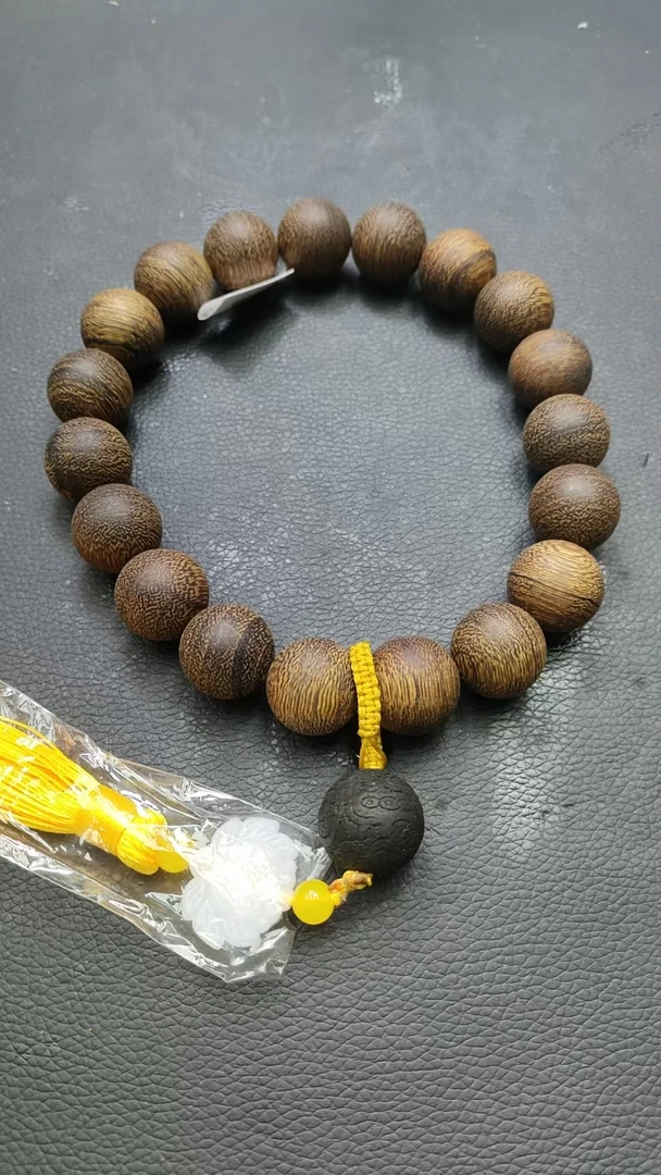 增香沉香木【乐乐甄选】b523沉香木手链多样性发其一