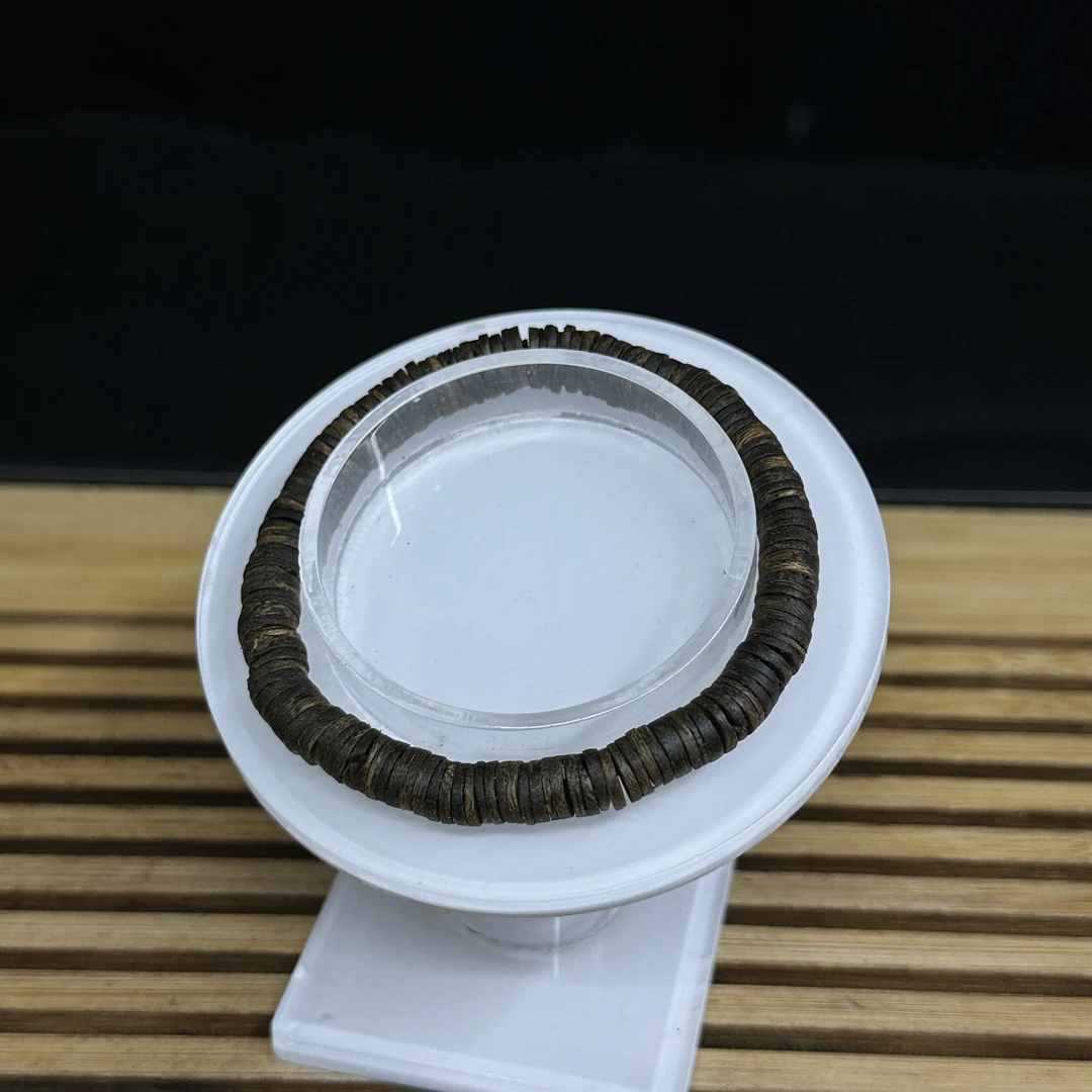 GXCX-5039 海南棋楠片片珠单圈5.7g 约：6mm140颗