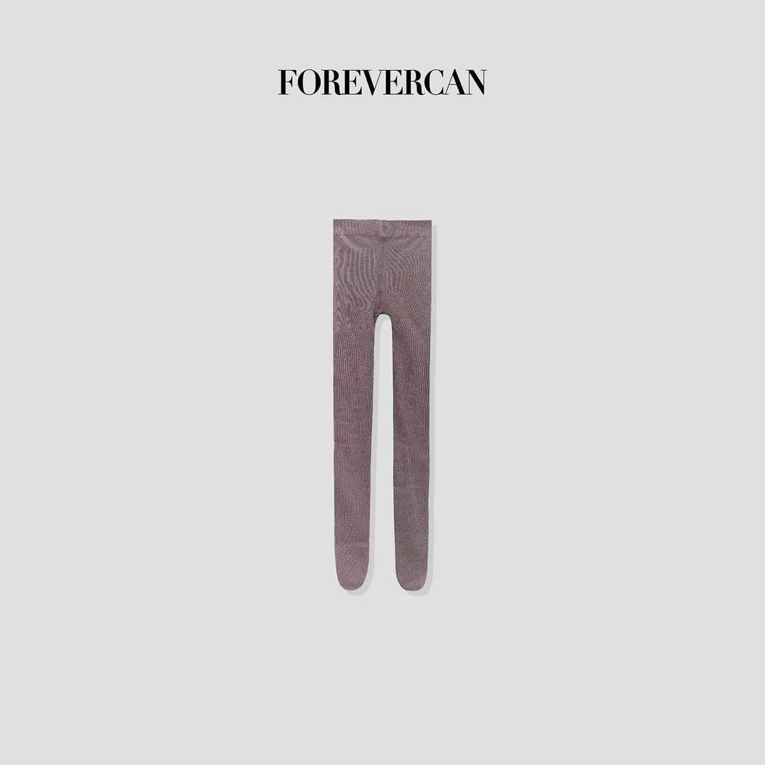 FOREVERCAN【新品彩蛋】咖色连体裤袜(加厚)   SS25977
