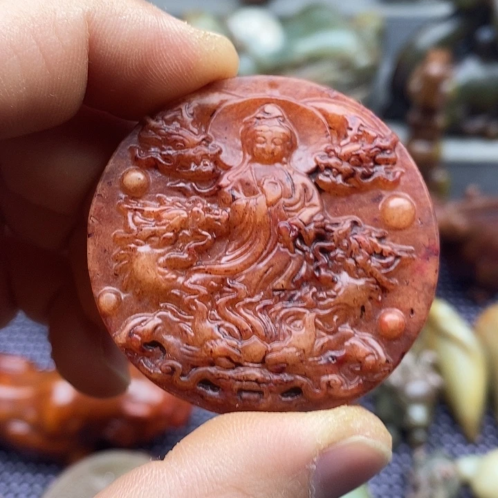 未镶嵌蛇纹石玉颈饰