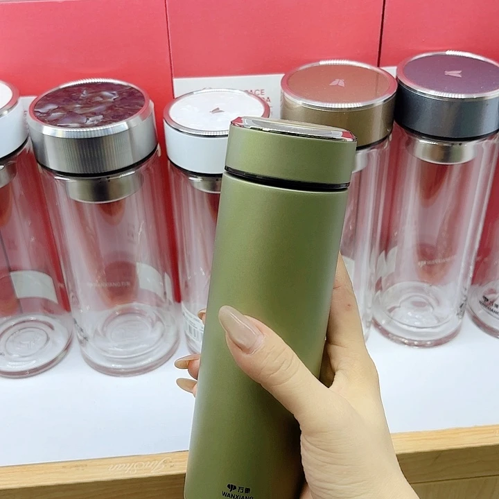 万象品牌保温杯H939-380雾霾绿