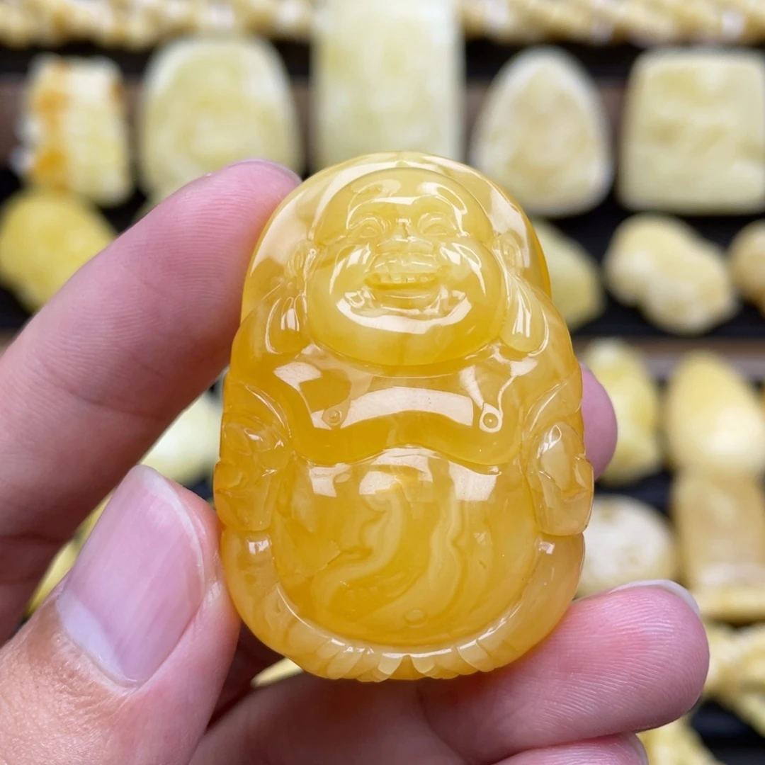 裸石琥珀未镶嵌琥珀蜜蜡