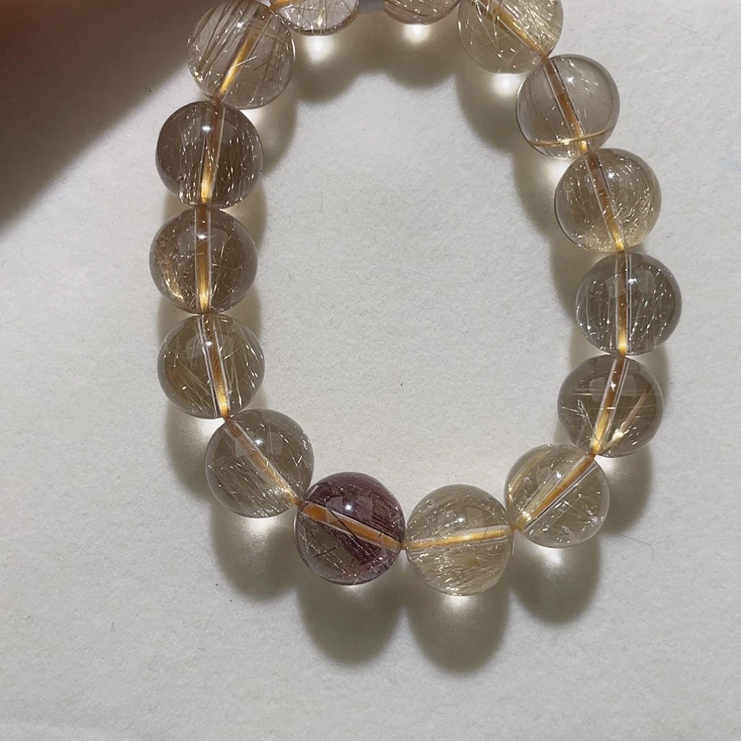 l***i发晶手链未镶嵌金发晶