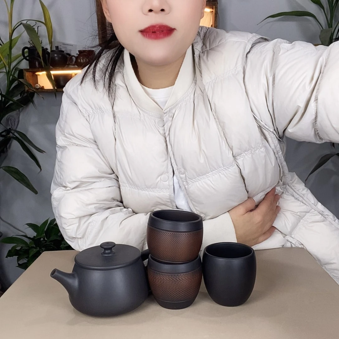 就***事建水紫陶400黑金刚➕3主