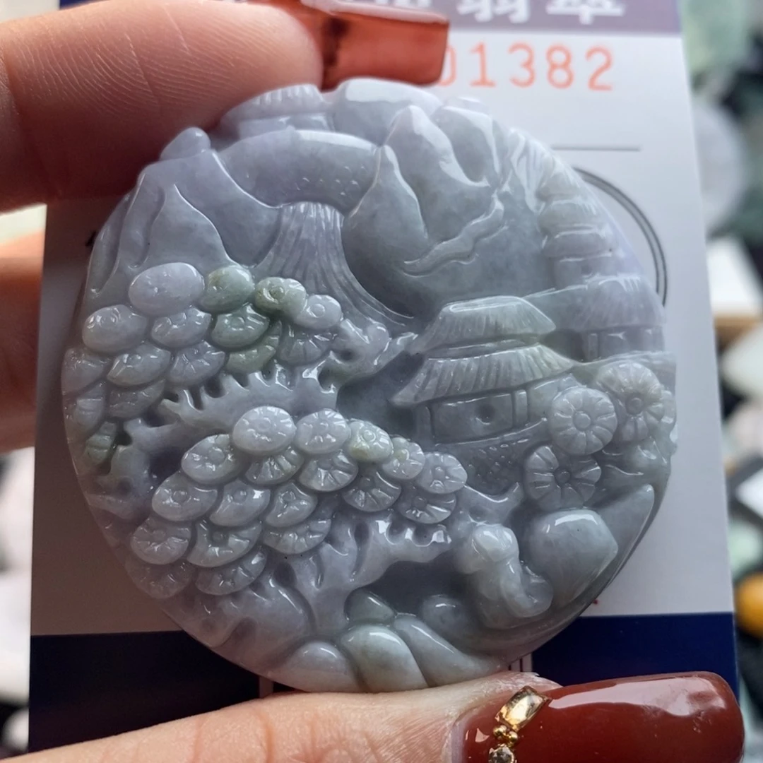 翡翠吊坠(不含链)未镶嵌