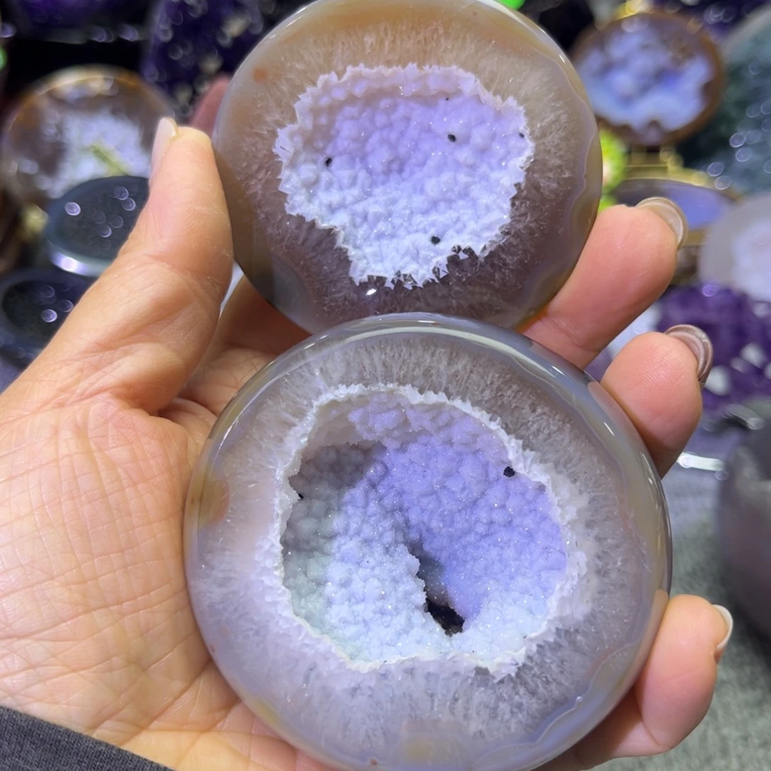 摆件紫晶未镶嵌水晶