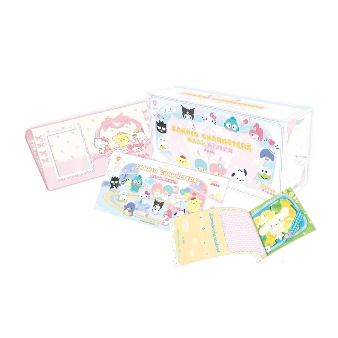 【单张玩法】卡宝三丽鸥成长日记撕拉卡收藏卡牌