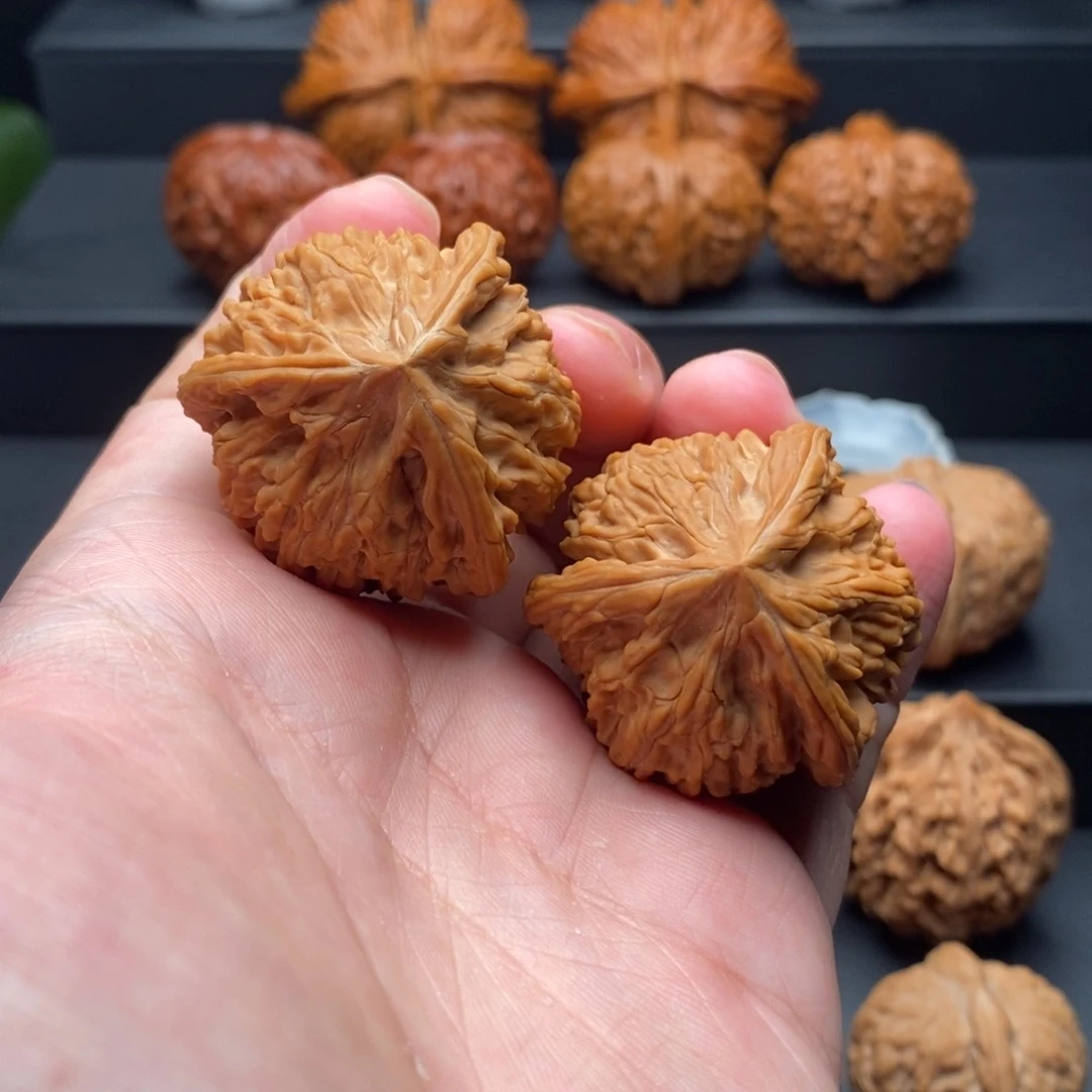 把件文玩核桃关*御龙粗筋三棱