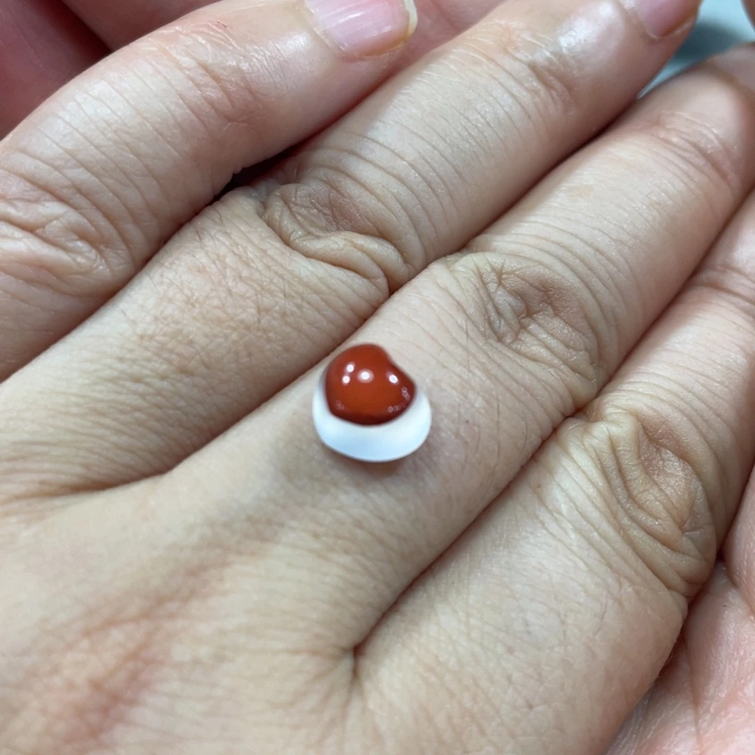 南红玛瑙戒面未镶嵌