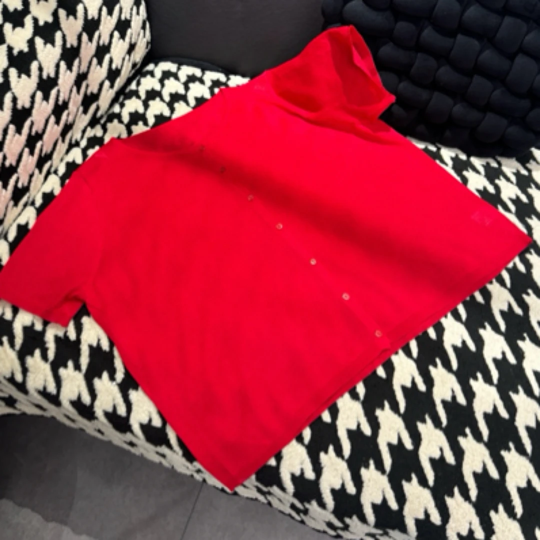 6656百搭针织短袖