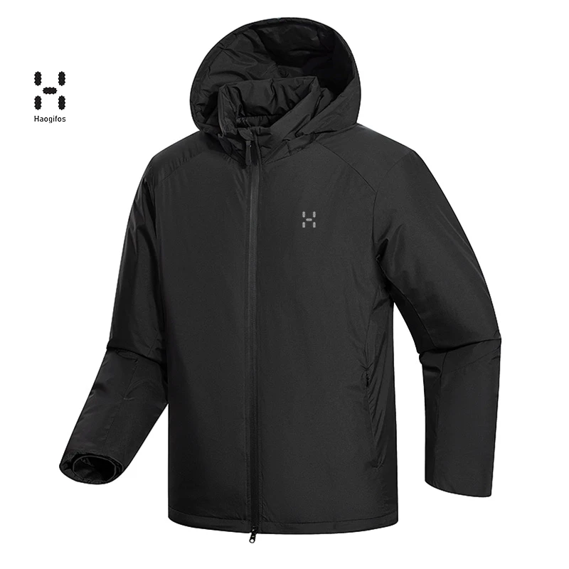 火柴棍攀登轻量化男连帽运动外套防风防泼软壳休闲男款运动外套