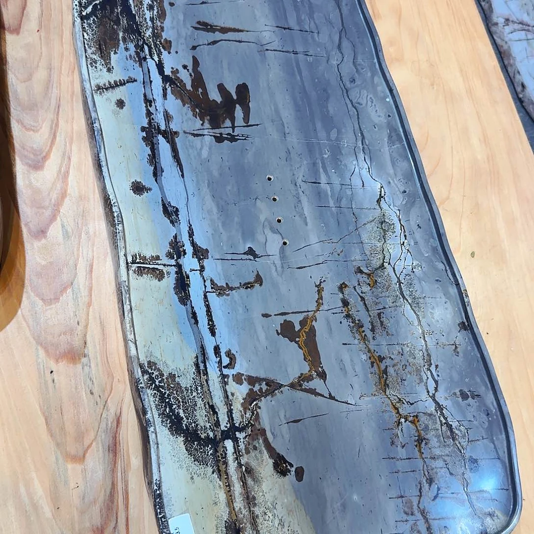 阿*国画石精品茶盘湿泡