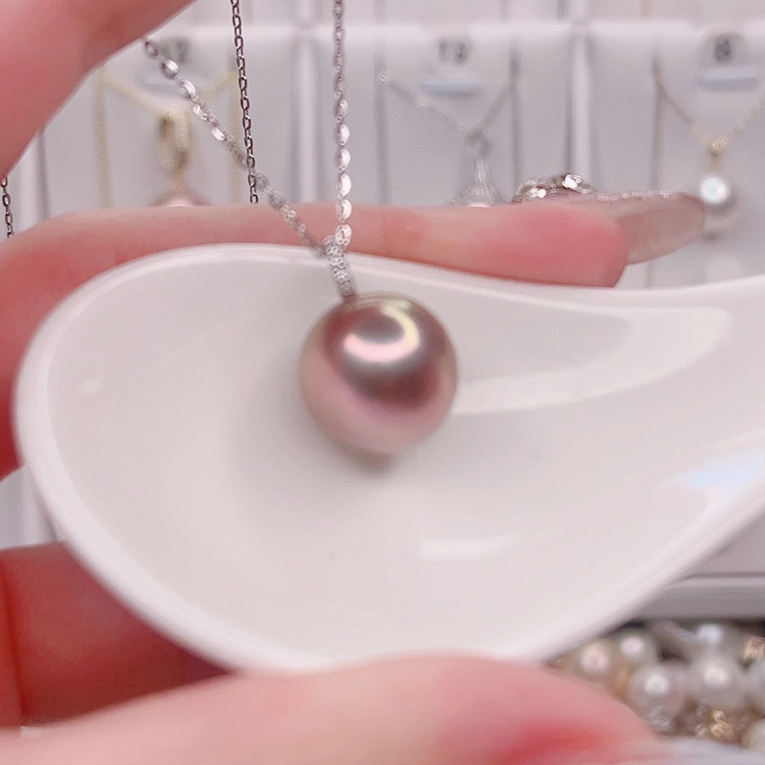 淡水珍珠未镶嵌吊坠(赠链)