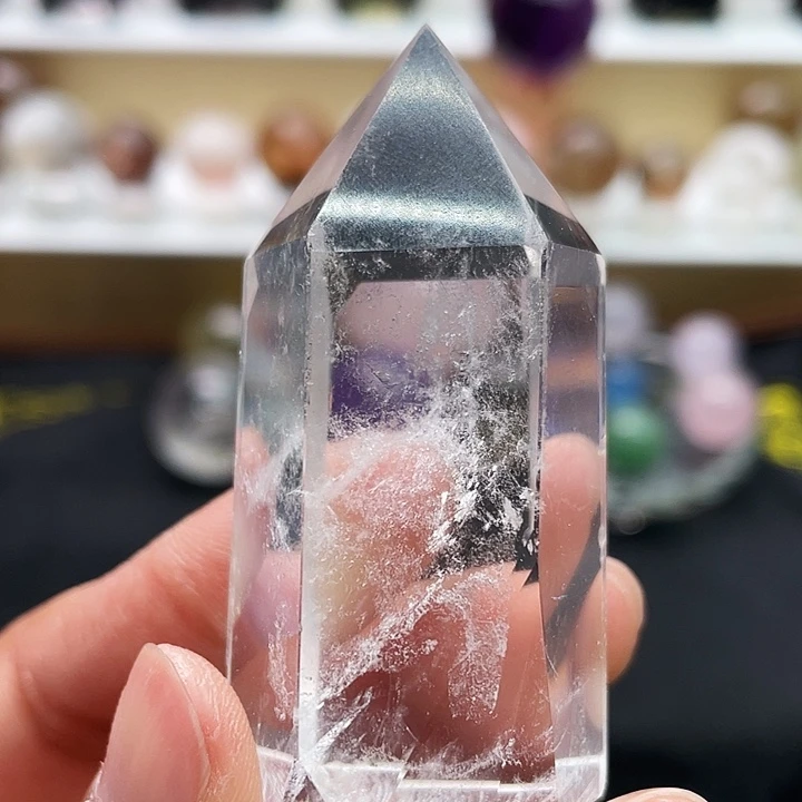 水晶天然水晶未镶嵌静*