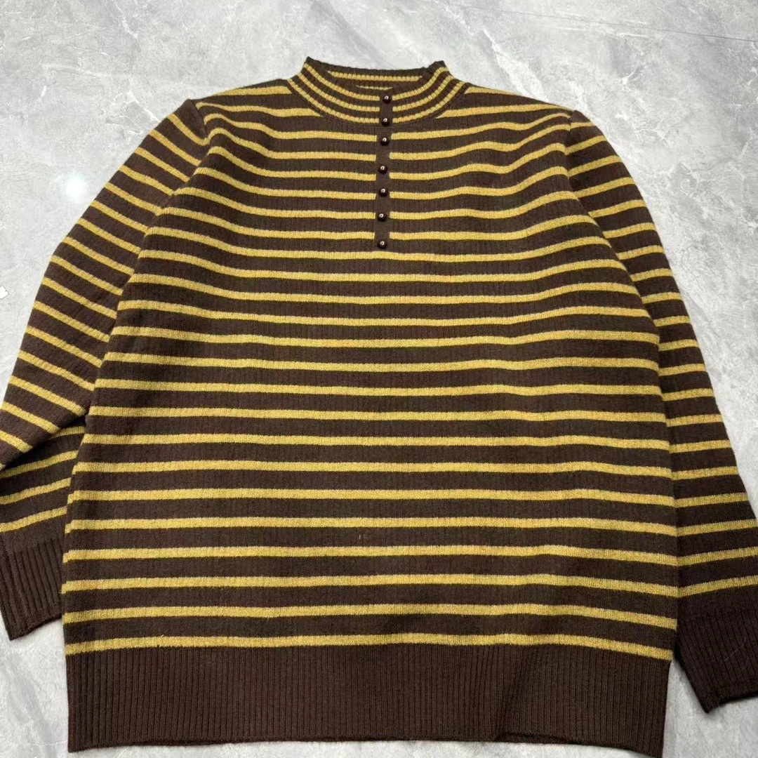 101款新款条纹针织衫女士时尚