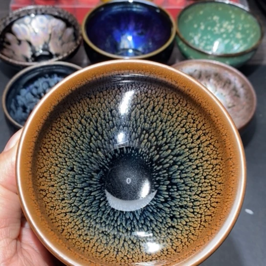 茶盏建盏主人杯茶壶盖碗品茗杯