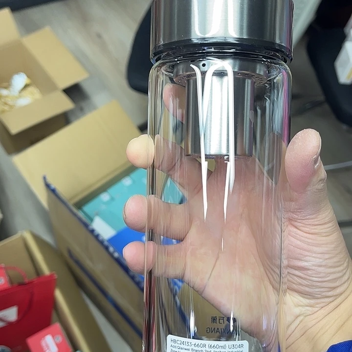 玻璃茶隔款万象304款大容量660毫升