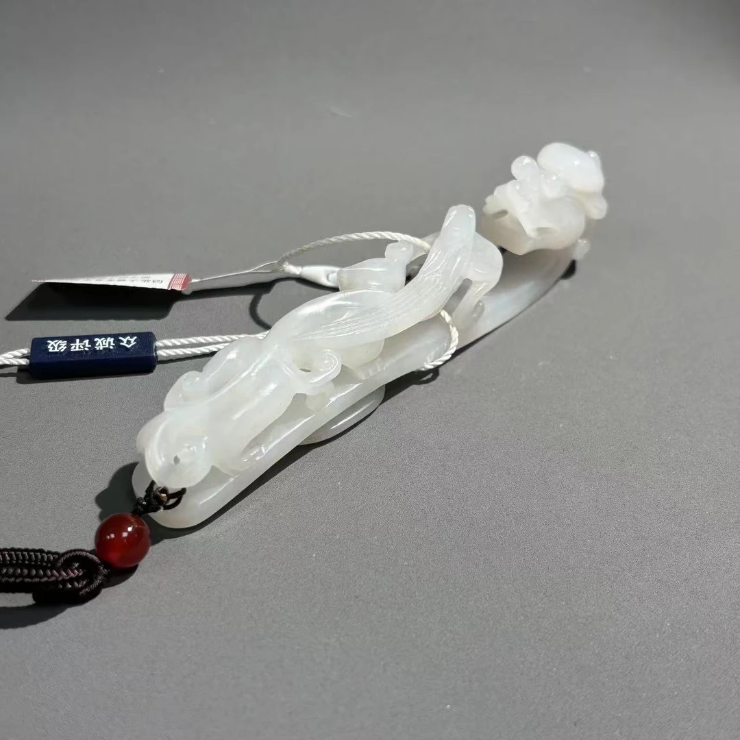 清代和田玉带扣