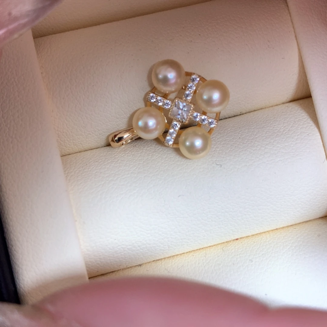 海水珍珠颈饰银S925镶嵌