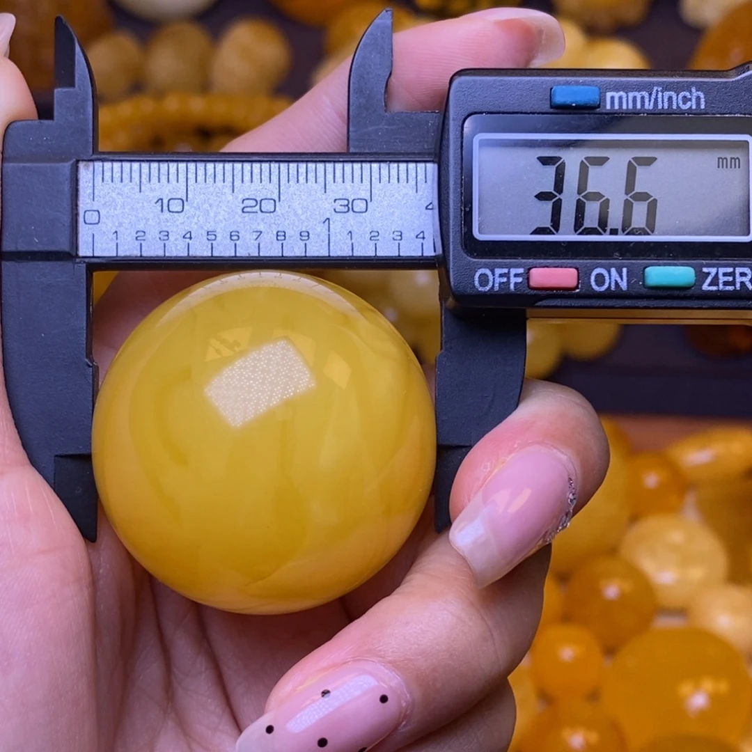 裸石琥珀未镶嵌珠子