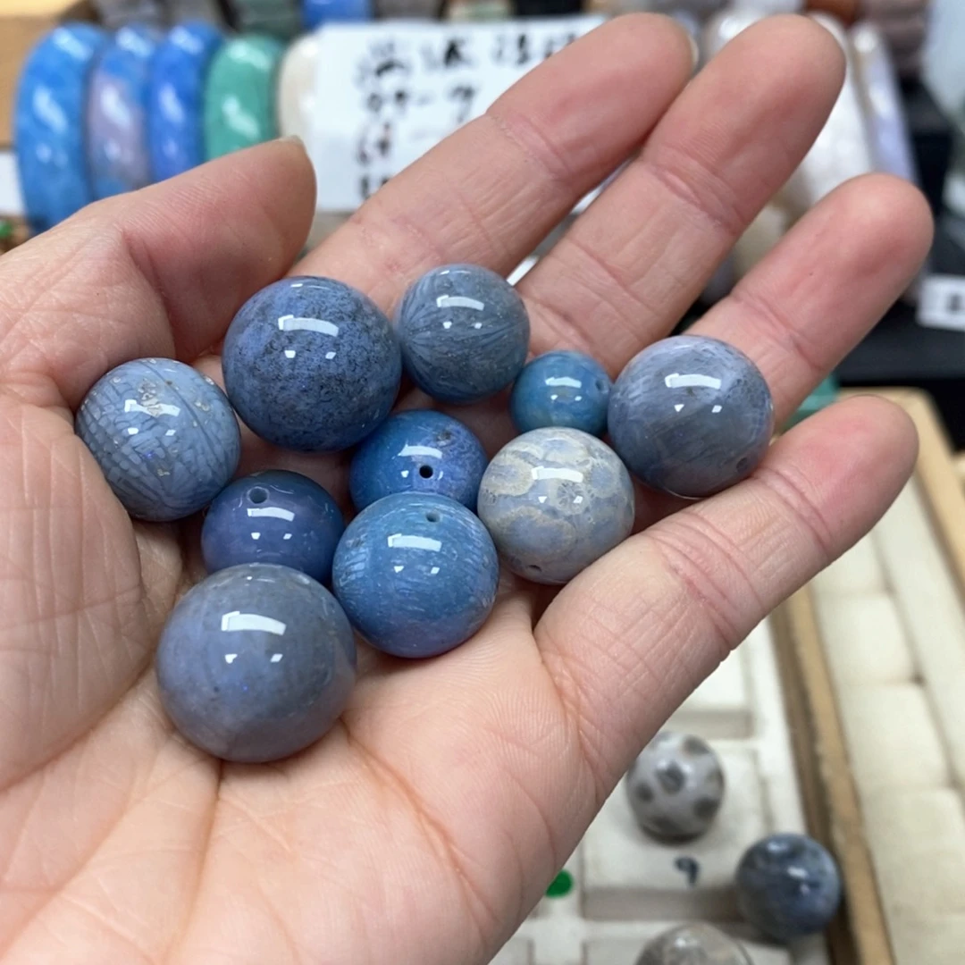 硅化珊瑚（珊瑚玉）手链未镶嵌139