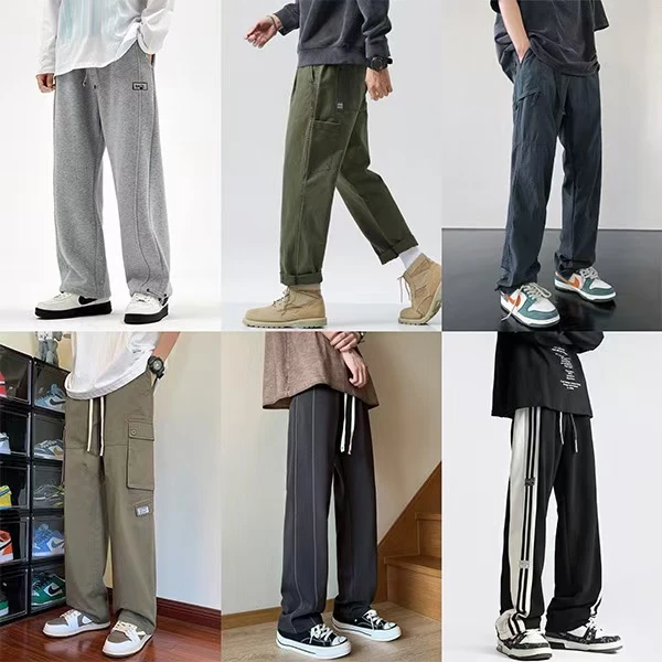 2.【夏季薄款】男士夏季休闲裤薄款舒适简约百搭时尚