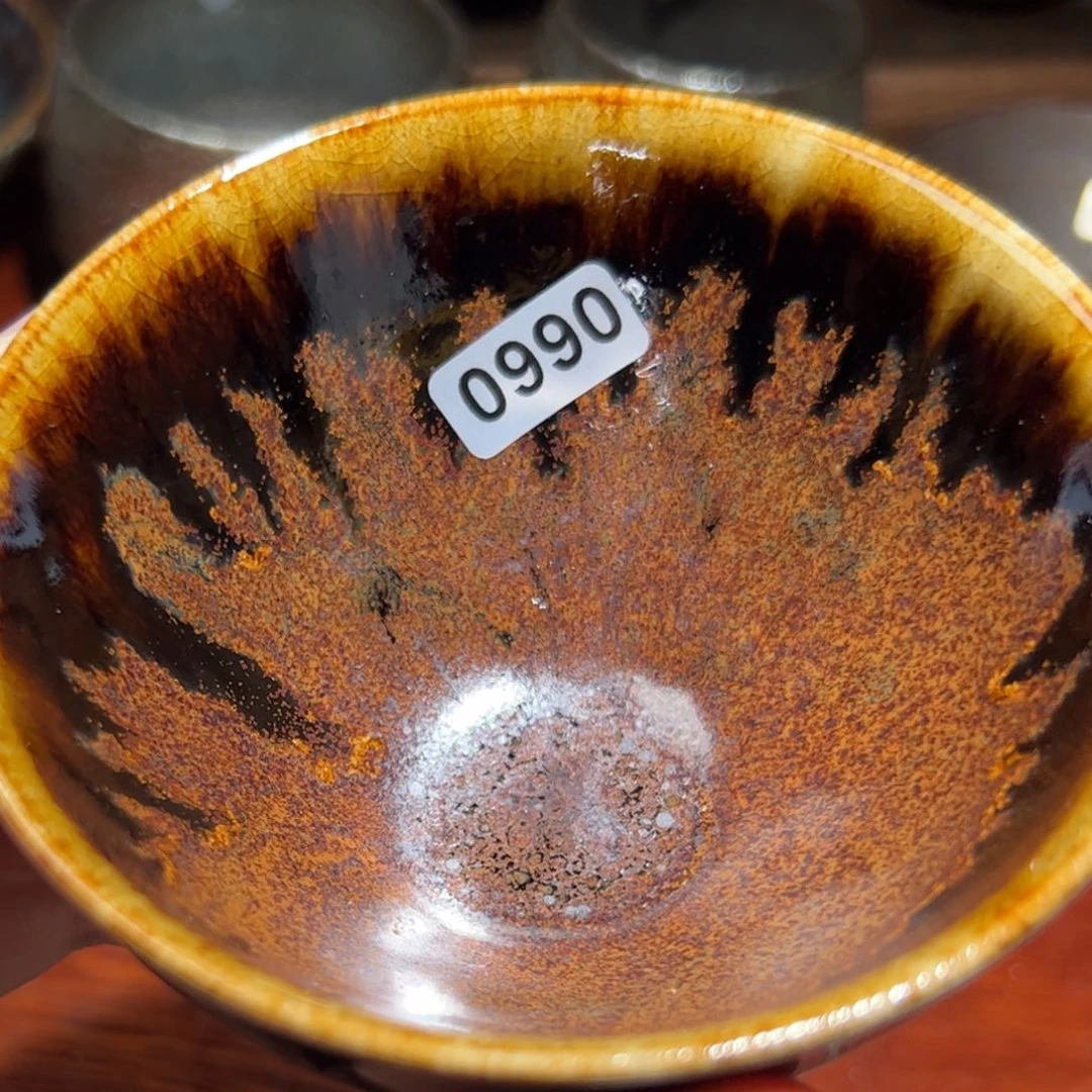 茶盏全手工原矿原釉建盏