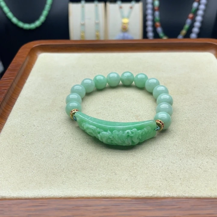 翡翠未镶嵌手链翡翠手链
