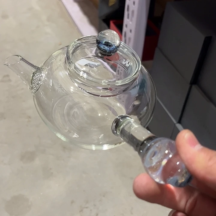 MR侧把星空煮茶壶 欧石