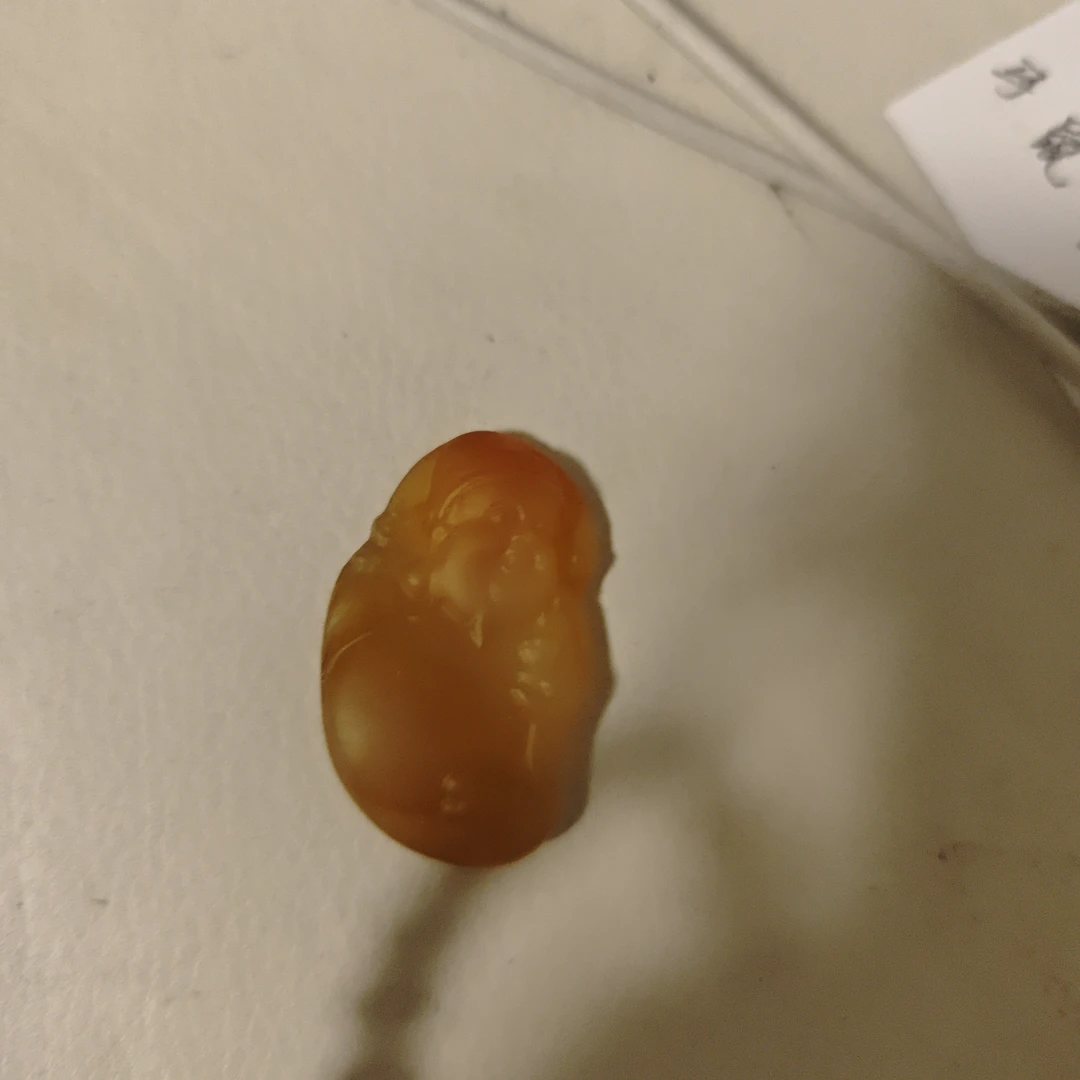 天然糖玉黄玉财神招财转运护身随身挂件吊坠玉石项链玉佩挂件玉坠