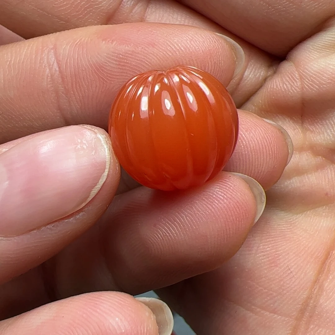 南红玛瑙珠子未镶嵌寒*.