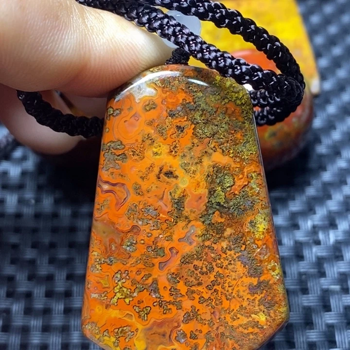 玛瑙/玉髓颈饰未镶嵌凤*