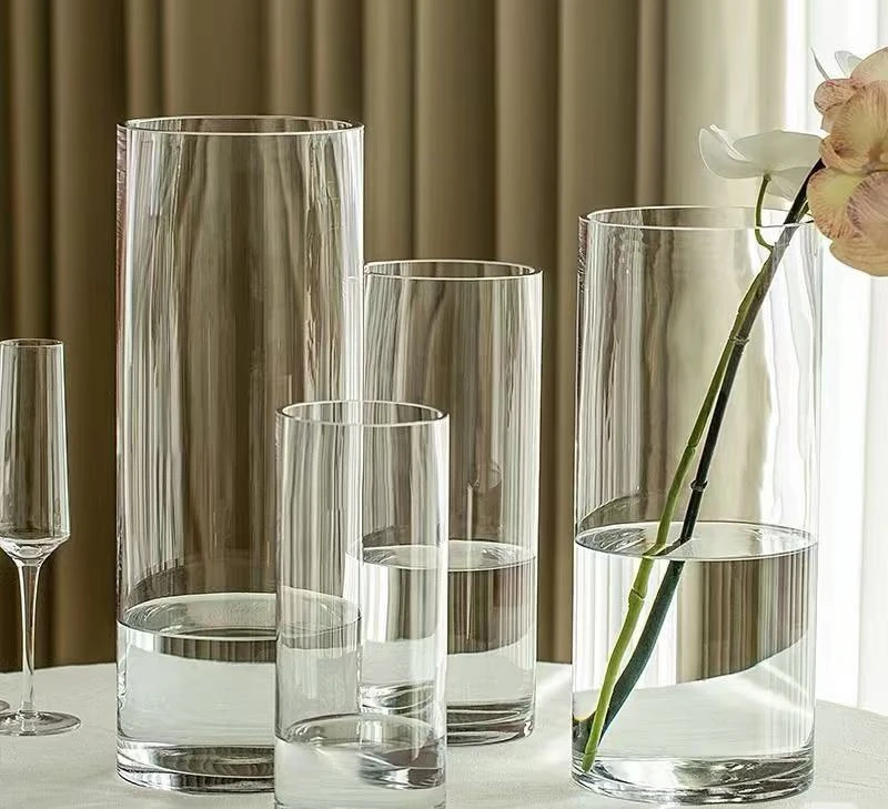 亚克力透明大容量高端花瓶、鲜花专用剪刀