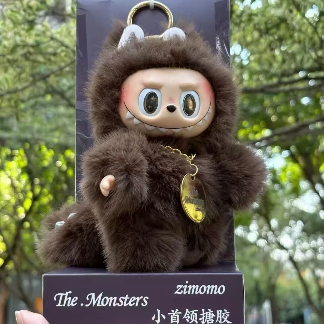 泡泡拉布布改娃小首领zimomo玛特labubu生日礼物公仔挂件毛绒玩偶