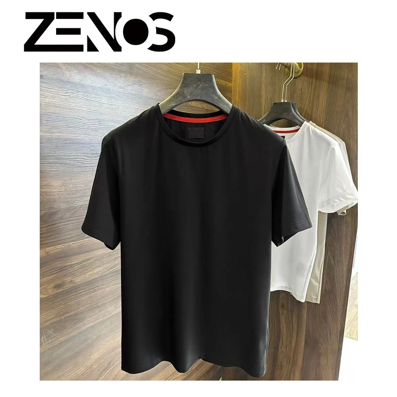 K夏季薄款圆领短袖T恤舒适百搭棉（卡码拍小）