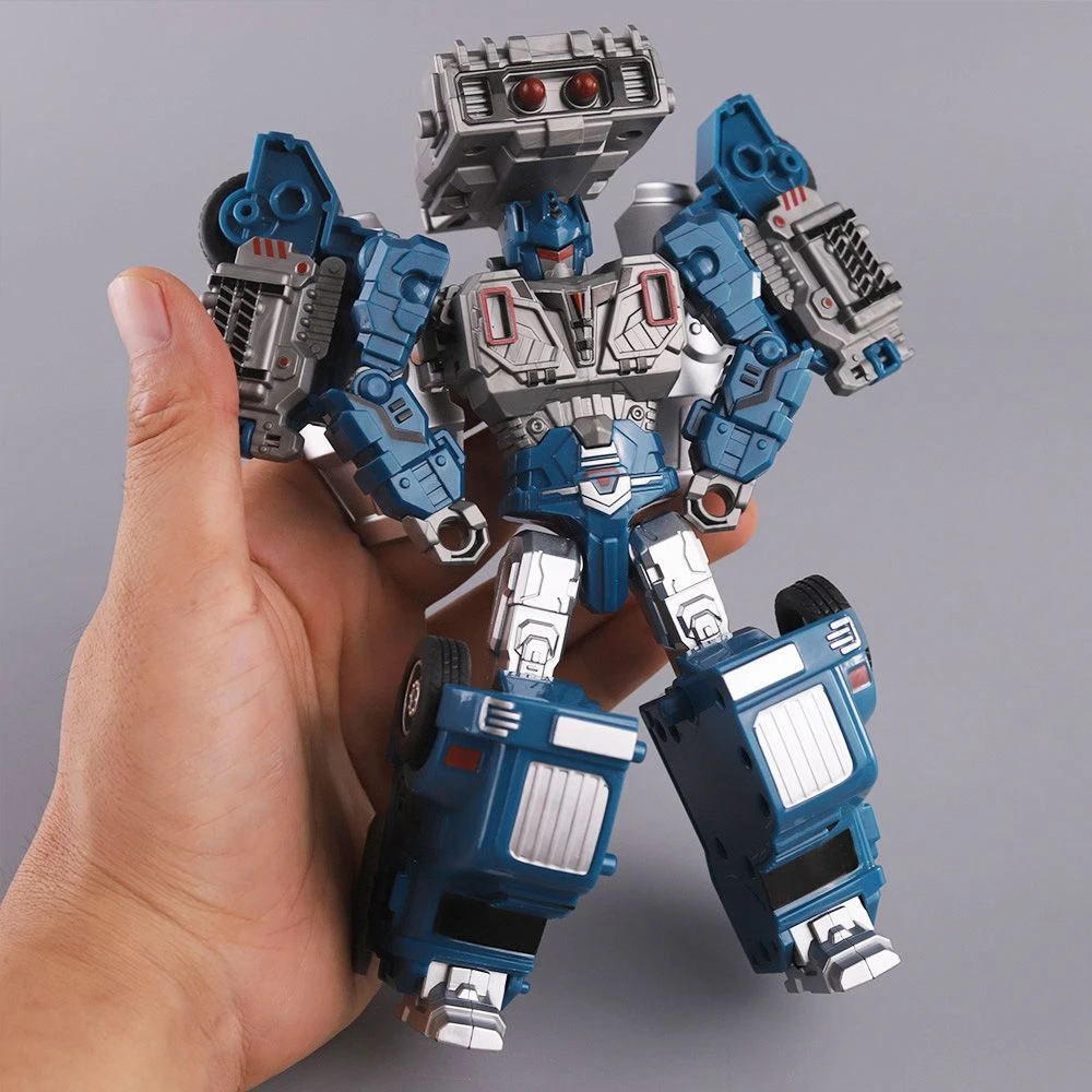 双11变形搅拌工程车机器人惯性男孩女孩玩具益智变身金刚礼物