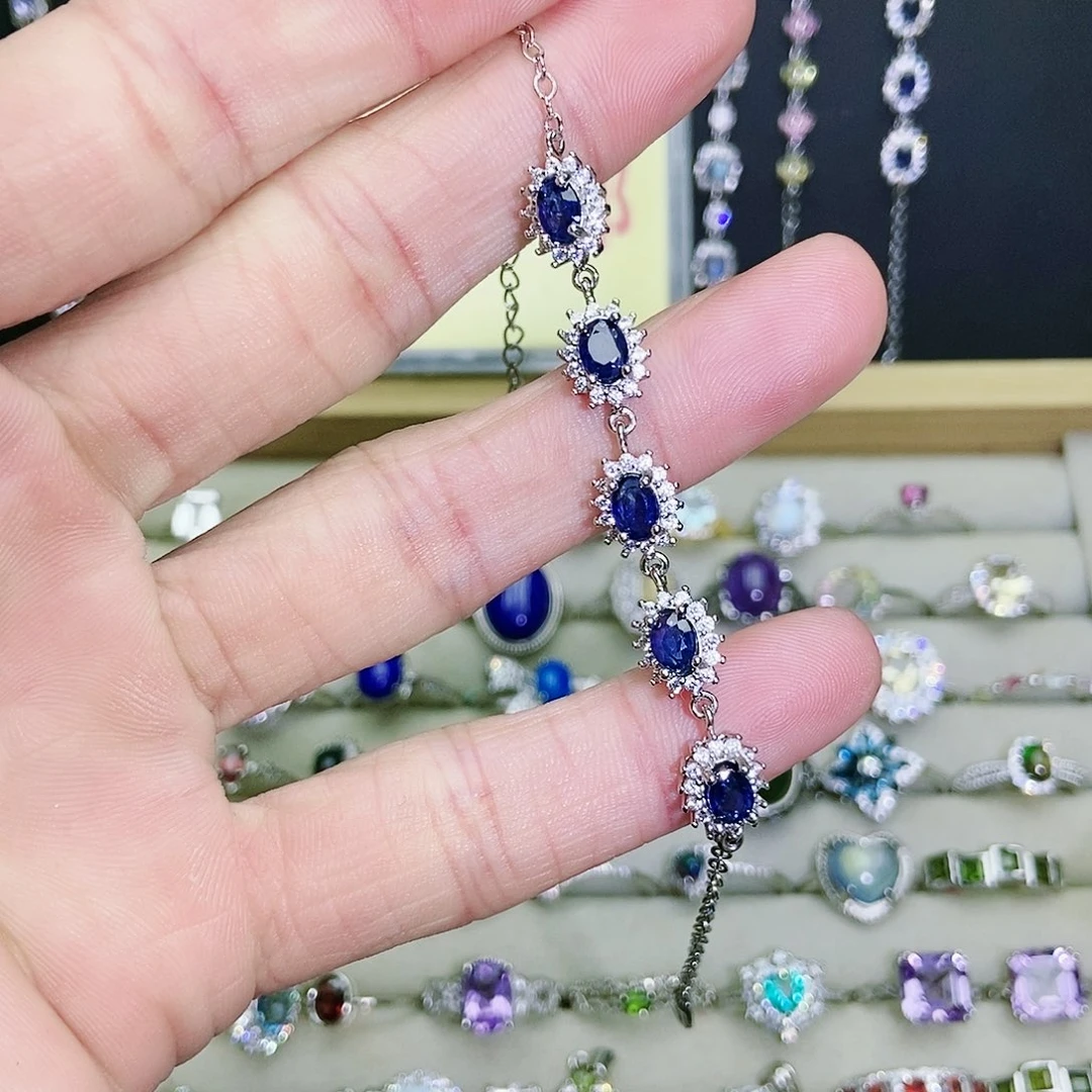 【闪购商品】手链蓝宝石未镶嵌