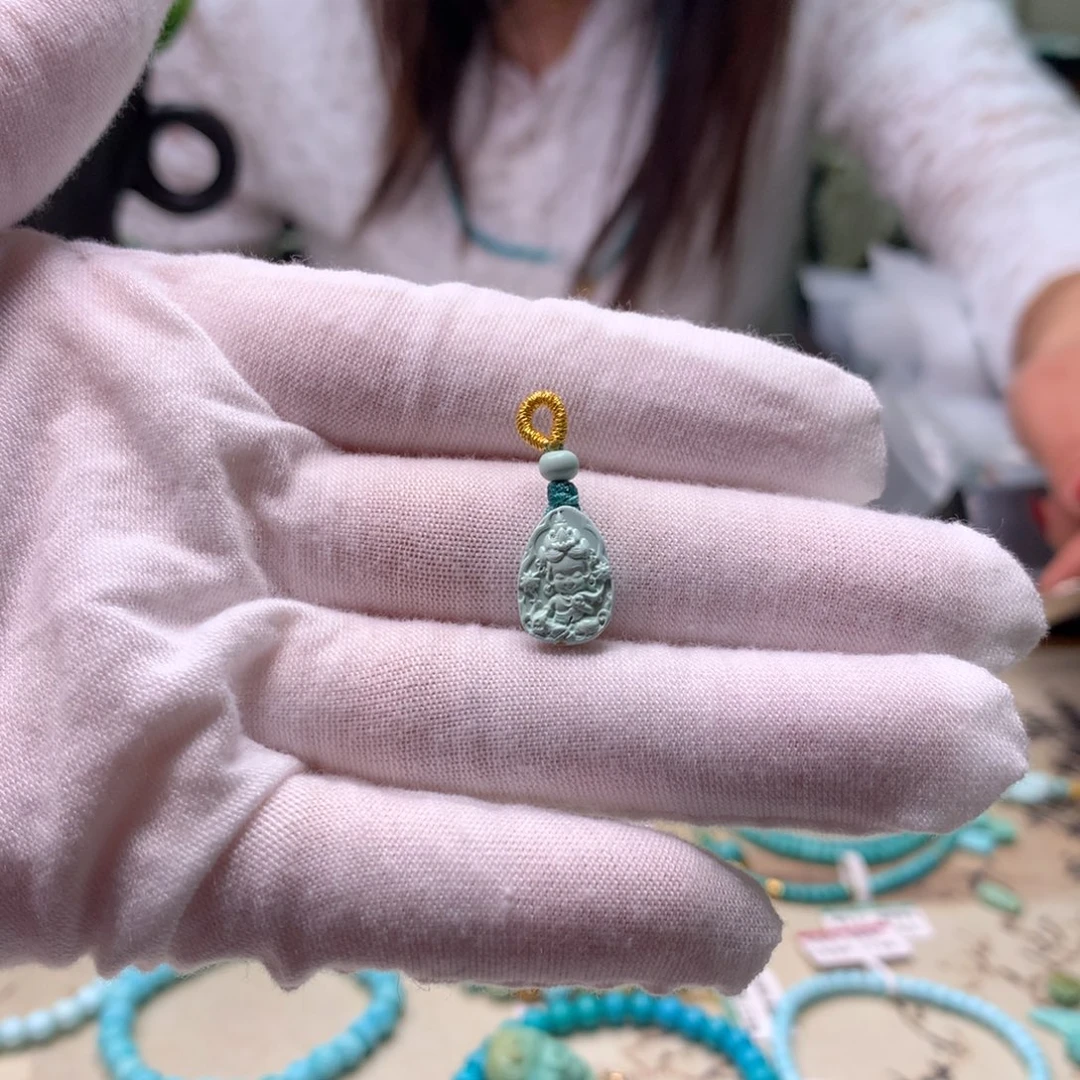 绿松石未镶嵌配饰