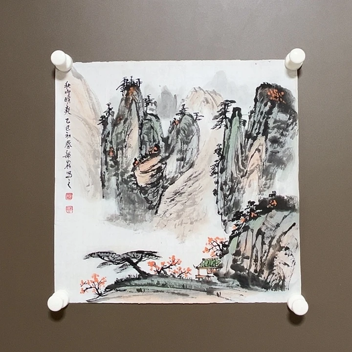 国画徐敏岭 手绘原创