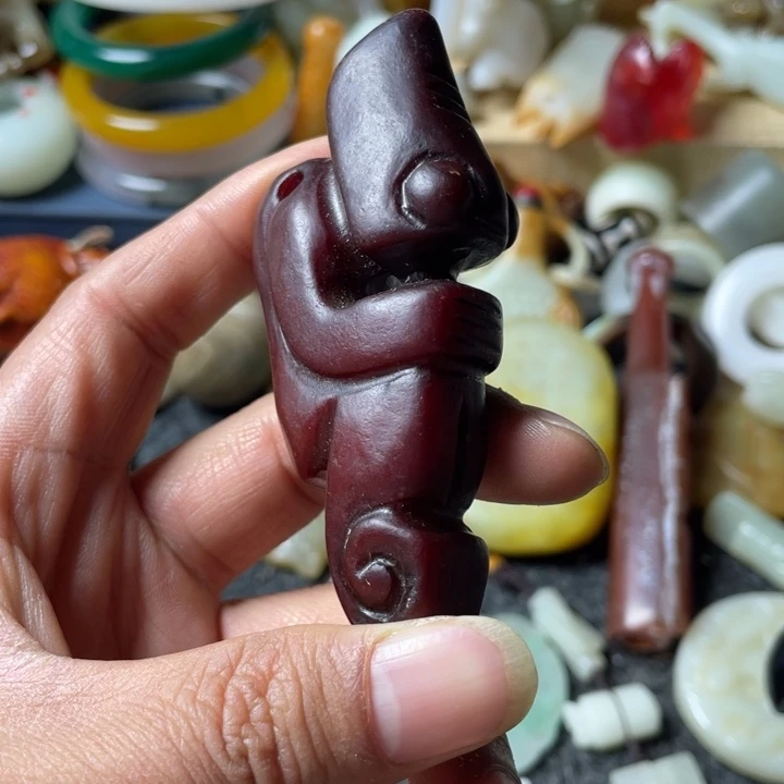 和田玉未镶嵌吊坠(不含链)