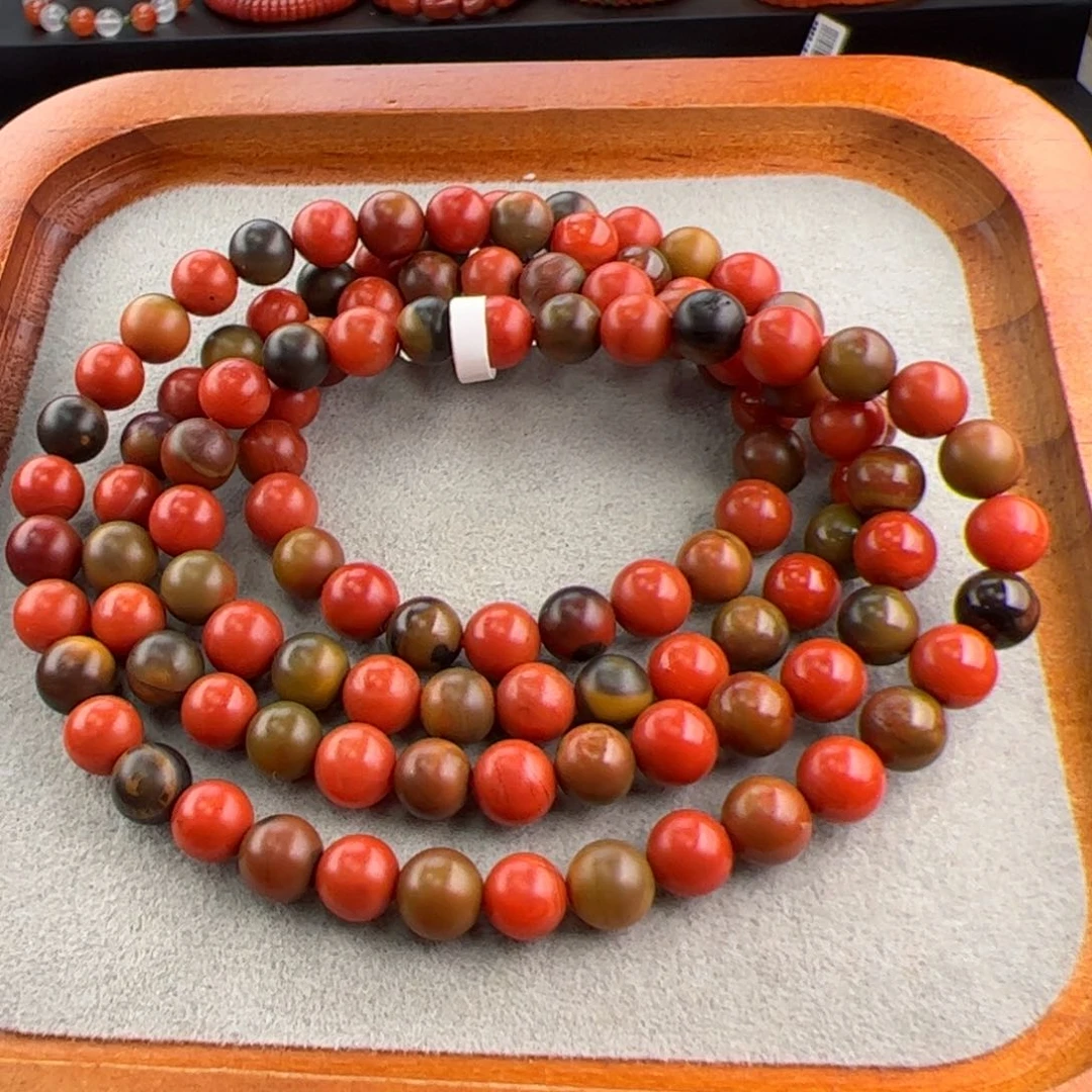 南红玛瑙（包浆长链6+）未镶嵌