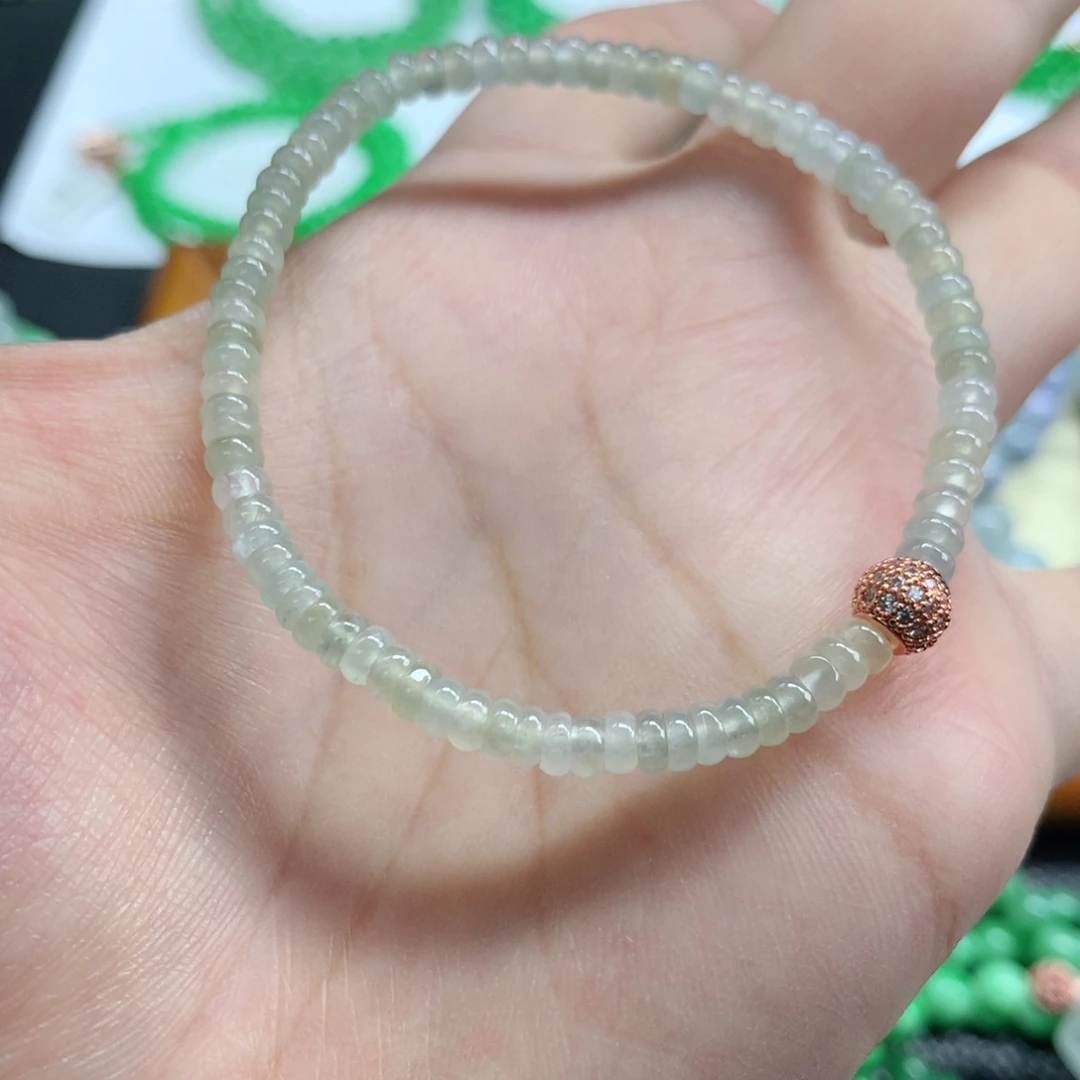 翡翠未镶嵌手链翡翠