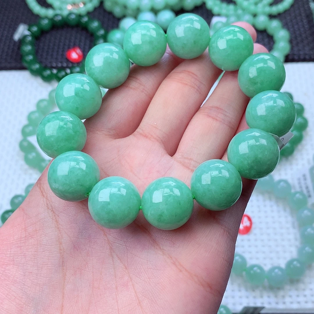 翡翠未镶嵌毛衣链