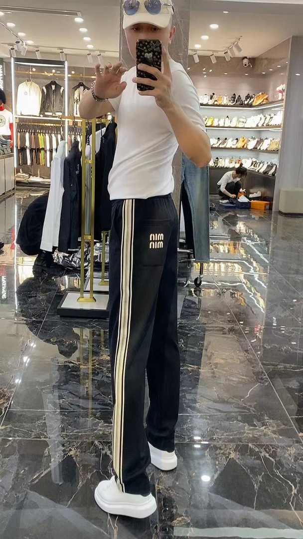 2025男士阔腿休闲长裤