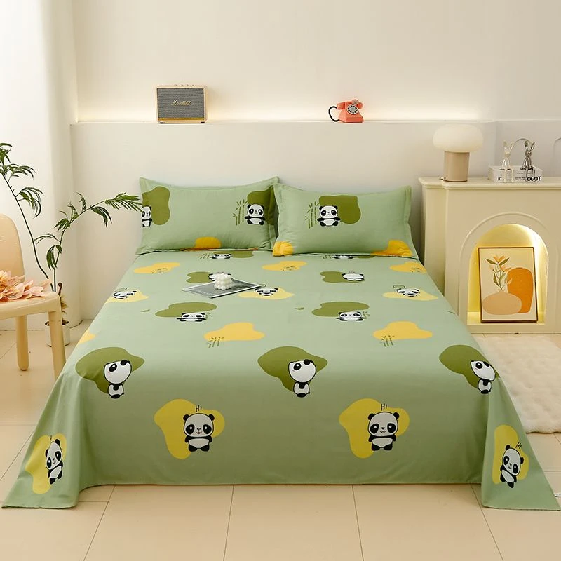 熊猫假日 单人床单（150*200cm）