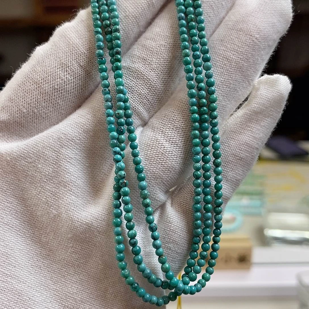 绿松石A13米链卡2.5未镶嵌