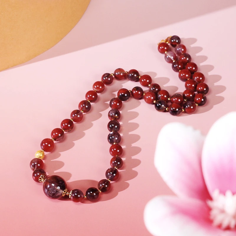 【晶锐珠宝推荐】18k极光荆棘玫瑰原创项链（多样性发其一）