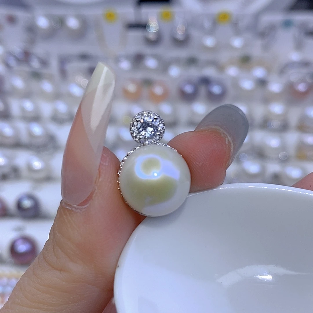 合金颈饰淡水珍珠